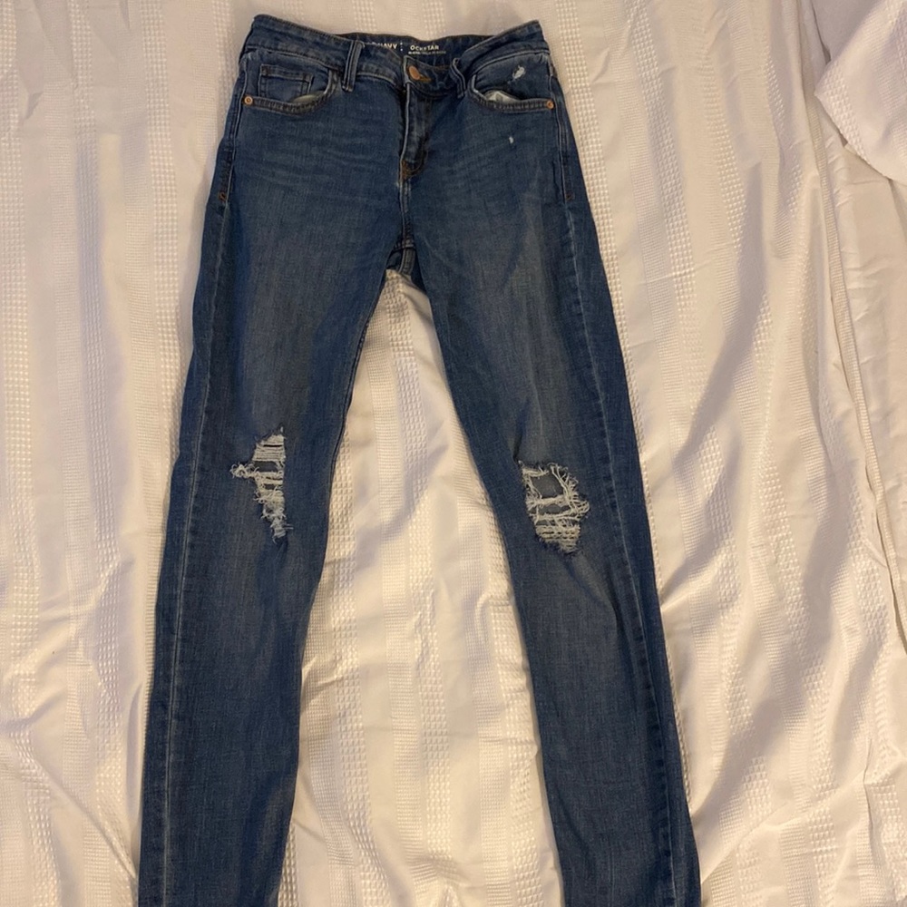 Mid-Rise Skinny Jeans